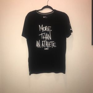 more than athlete t shirt